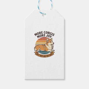 Corgi Lover Shirt Vintage Engraving Dog Quote Desi Gift Tags