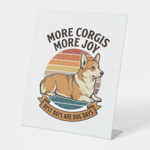Corgi Lover Shirt Vintage Engraving Dog Quote Desi Pedestal Sign