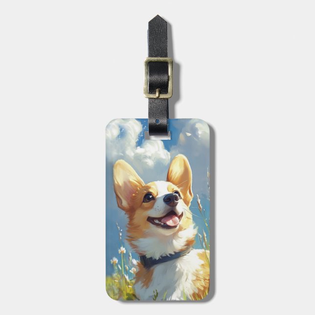 Corgi Luggage Tags (Front Vertical)