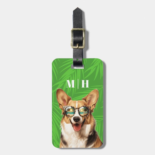 Corgi Luggage Tags (Front Vertical)