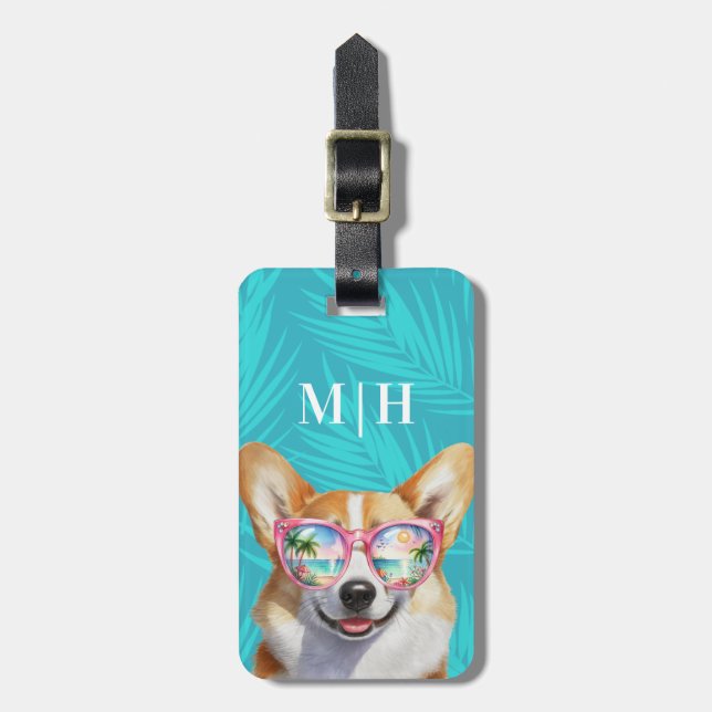 Corgi Luggage Tags (Front Vertical)