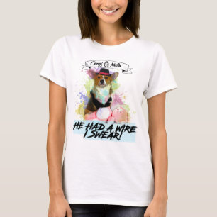 Corgi Mafia Wired Teddy T-Shirt
