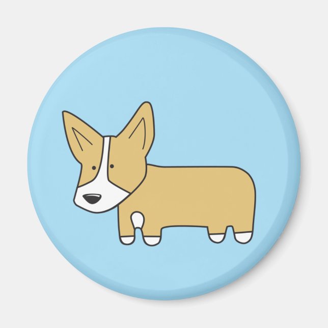 Corgi Magnet (Front)