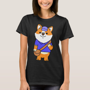 Corgi Mail Carrier For Postal Worker T-Shirt