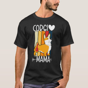 Corgi Mama Pembroke Welsh Corgi Mum T-Shirt