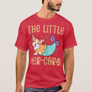 Corgi Mermaid The Little MerCorgi Dog Lover Kawaii T-Shirt