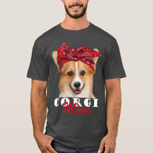 Corgi Mimi Cute Corgi Dog Bandanna T-Shirt
