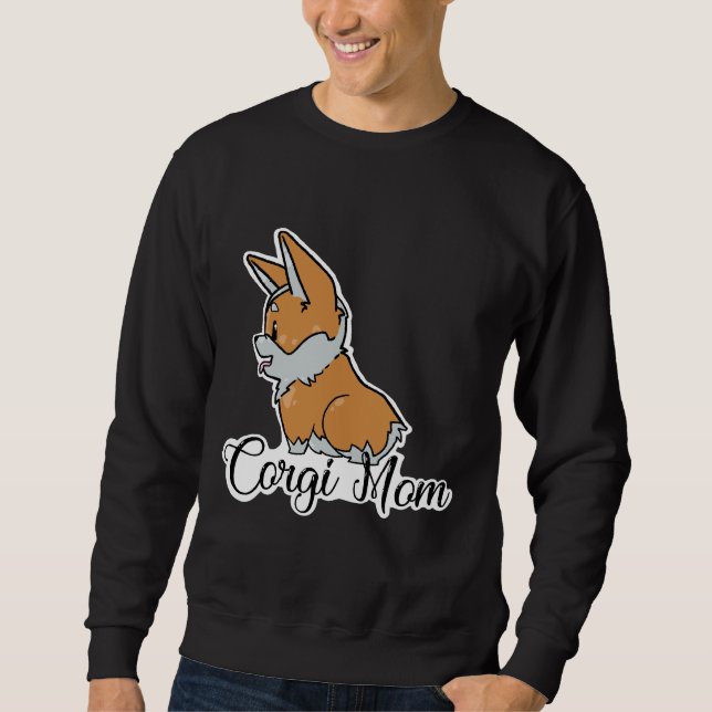 Corgi Mom  276 Sweatshirt (Front)