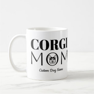  Corgi MOM Birthday Gift For Mum, Dog Mum Coffee Mug