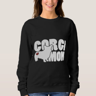 Corgi Mom For Welsh Corgi Sweatshirt