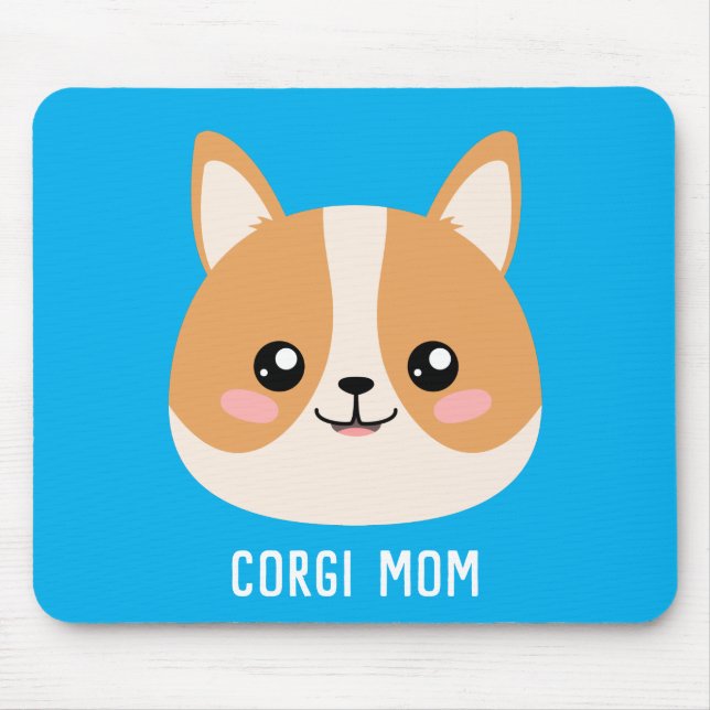 Corgi Mouse Mat (Front)