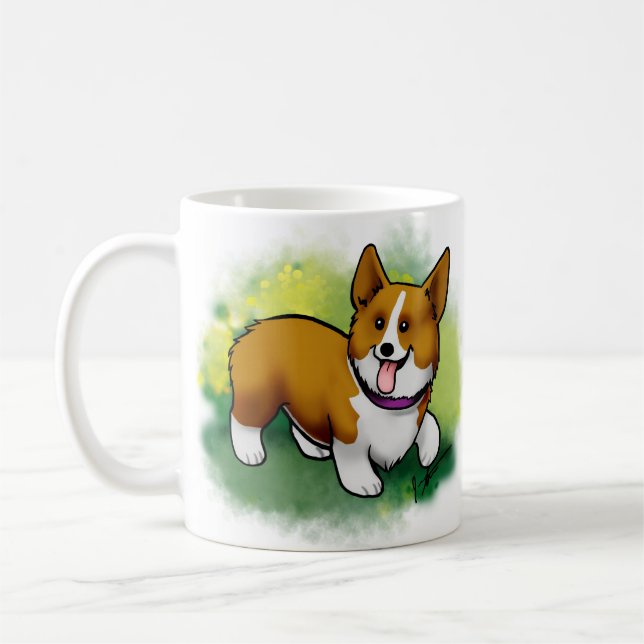 Corgi Mug (Left)