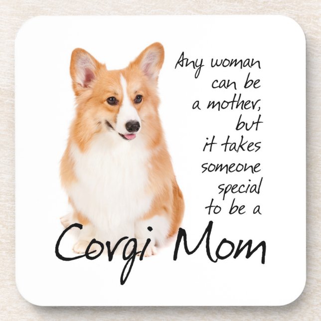 Corgi Mum Coasters (Front)