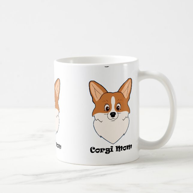 Corgi Mum Coffee Mug (Right)