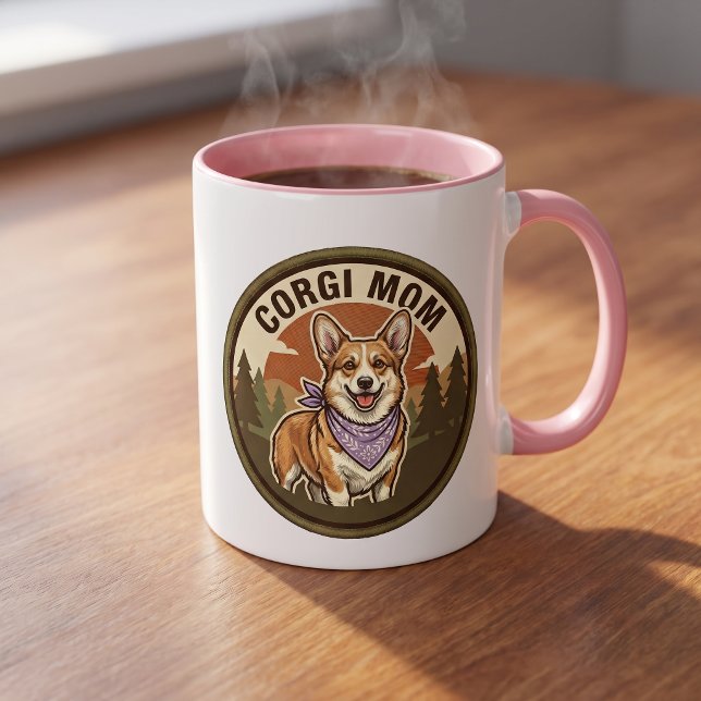 Corgi Mum Coffee Mug | Welsh Corgi Dog Mum Gift (Creator Uploaded)