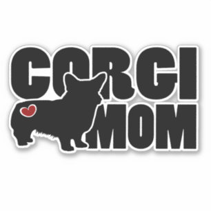 Corgi Mum - Decal / Sticker for Welsh Corgi Lovers