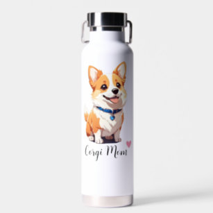 Corgi Mum Dog Copper Vacuum  Water Bottle