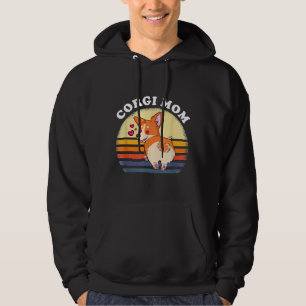 Corgi Mum Dog Paw Dog Owner Dog Hoodie