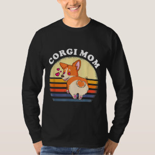 Corgi Mum Dog Paw Dog Owner Dog T-Shirt