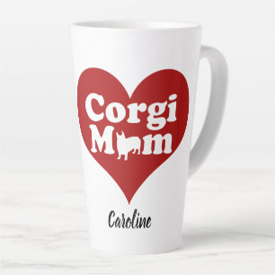 Corgi Mum Latte Mug