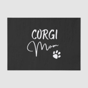 Corgi Mum Pet Gifts for Corgi Dog Lovers And Owner Tissue Paper