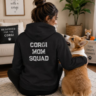 'Corgi Mum Squad' Dog Mum Birthday Mother's Hoodie