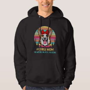 Corgi Mum The Woman The Myth The Legend  1293 Hoodie