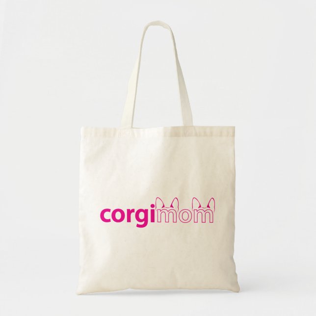 Corgi Mum Tote (Front)