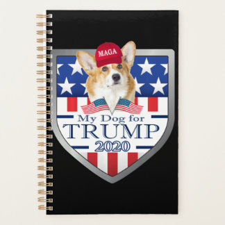 Corgi | My Dog Trump 2020 Corgi Long Sleeve Planner