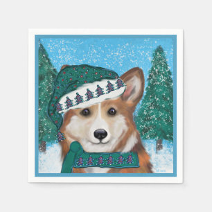 Corgi Napkin