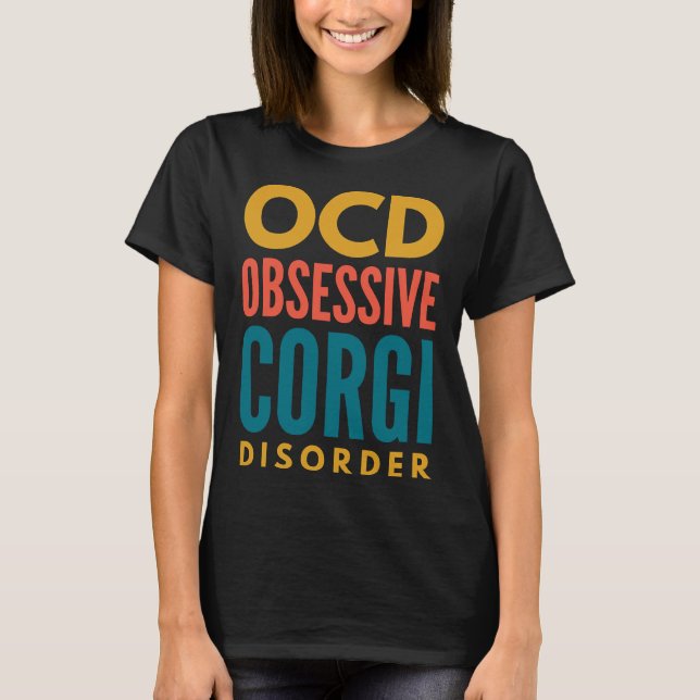 Corgi Obsession T-Shirt (Front)