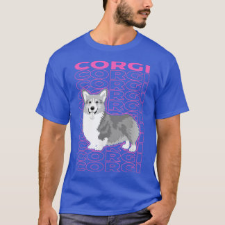 Corgi Pastel Aesthetic  T-Shirt
