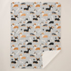 Corgi Pattern Gray