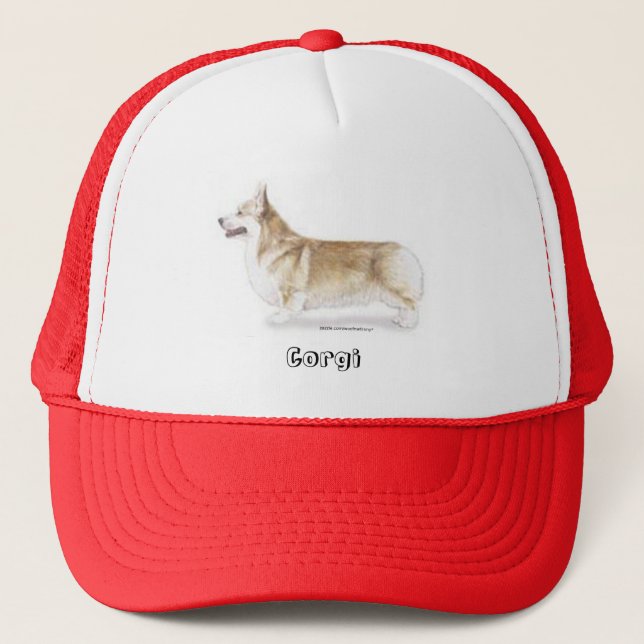 Corgi -- Pembroke Welsh Trucker Hat (Front)