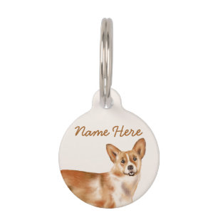 Corgi Pet Tag