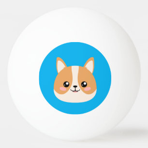 Corgi Ping Pong Ball