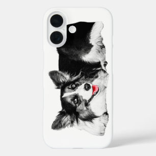 Corgi Pop With a Smile iPhone 16 Case