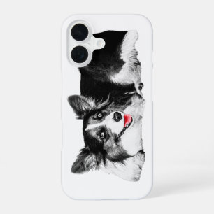 Corgi Pop With a Smile iPhone 16 Case