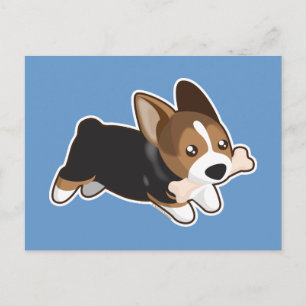 Corgi Postcard