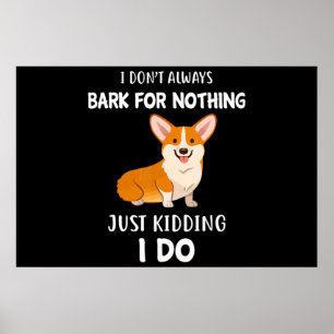 Corgi Poster