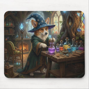 Corgi Potions Master Mouse Mat