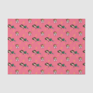 Corgi Puppies Christmas Tissue Paper   Gift Wrap