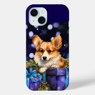 Corgi Puppy Christmas Case-Mate iPhone Case