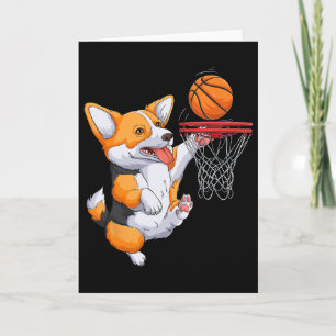 Corgi Puppy Corgi Sketll For Pet Lovers Women Men Card