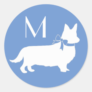 Corgi Puppy Dog Pembroke Welsh Classic Round Sticker