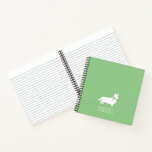Corgi Puppy Dog Pembroke Welsh Notebook