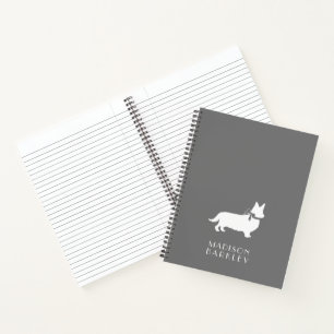 Corgi Puppy Dog Pembroke Welsh Notebook