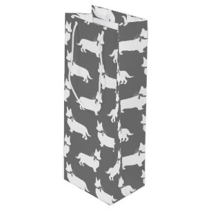 Corgi Puppy Dog Pembroke Welsh Wine Gift Bag