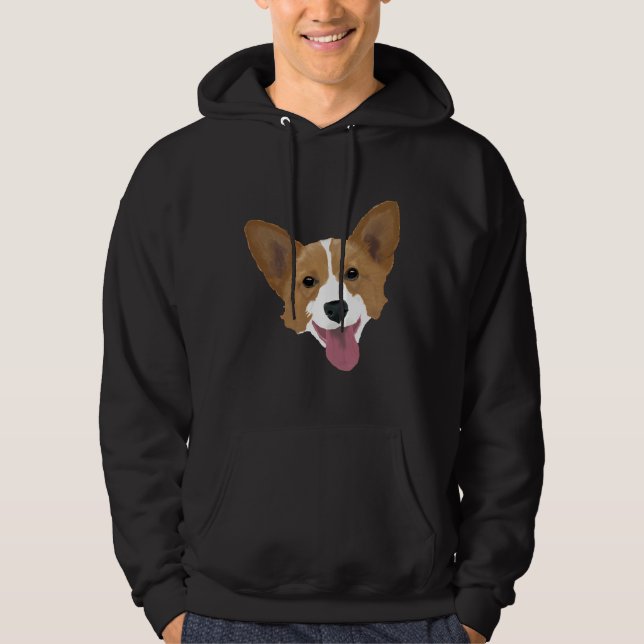 Corgi Puppy Hoodie (Front)