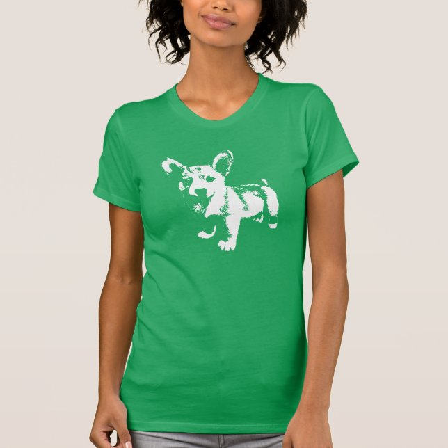 Corgi Puppy Tee (Front)